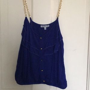 Navy blue tank top